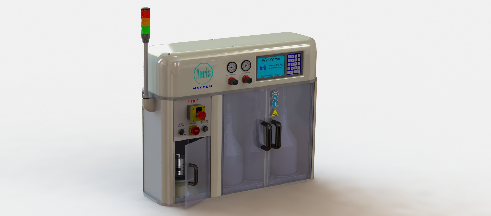 MATECH Aeris precision chemical delivery and metering system