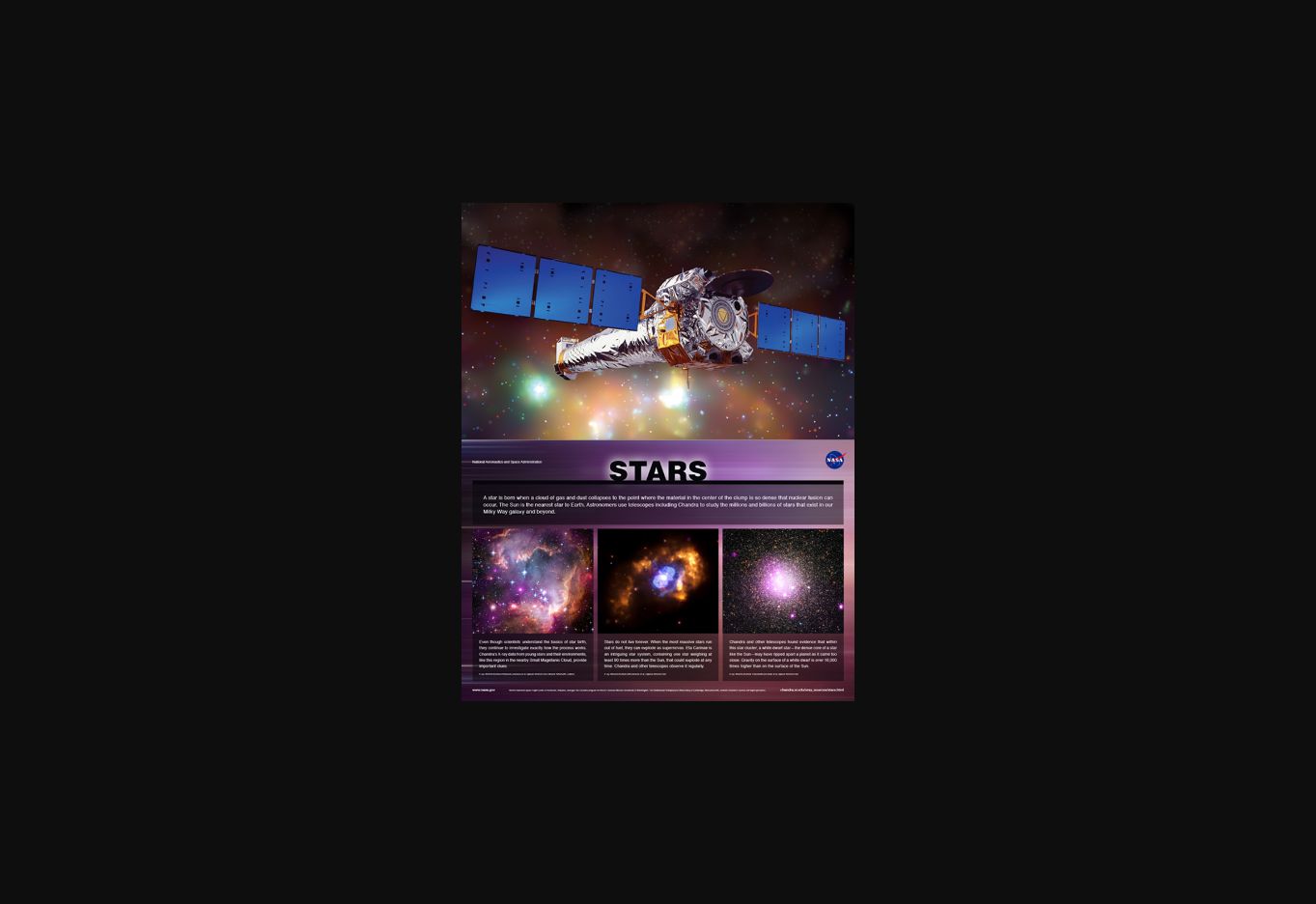 MATECH Chandra X-ray Observatory poster